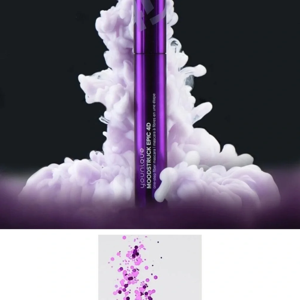 Younique ~ NIB Limited Edition Moodstruck Epic 4D Mascara *Purple Shimmer* - Picture 2 of 6